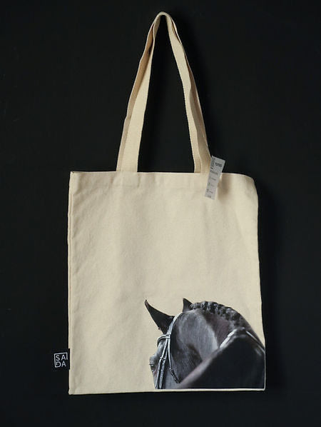 SADA classic tote-horse(offwhite)