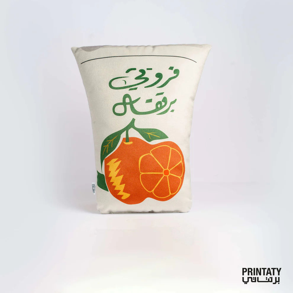 Printaty Pillow:Orange juice