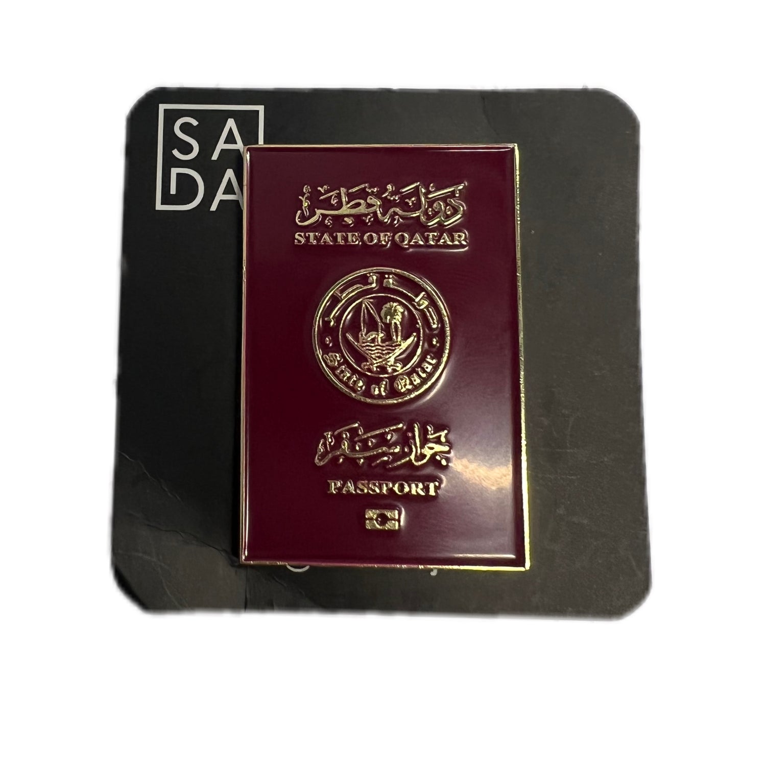 SADA Pin: Qatar passport