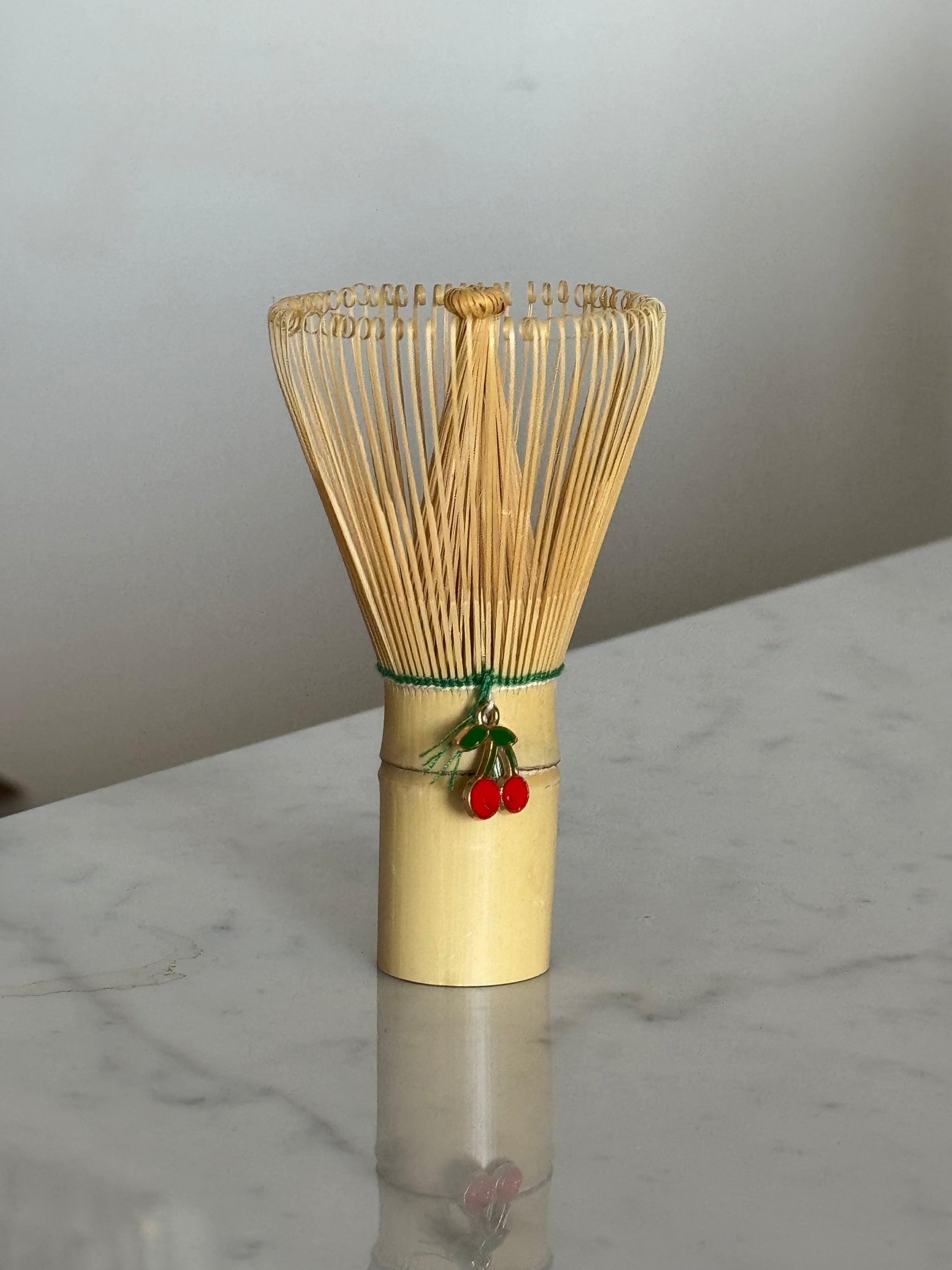 VALERIAN: Cherry matcha whisk