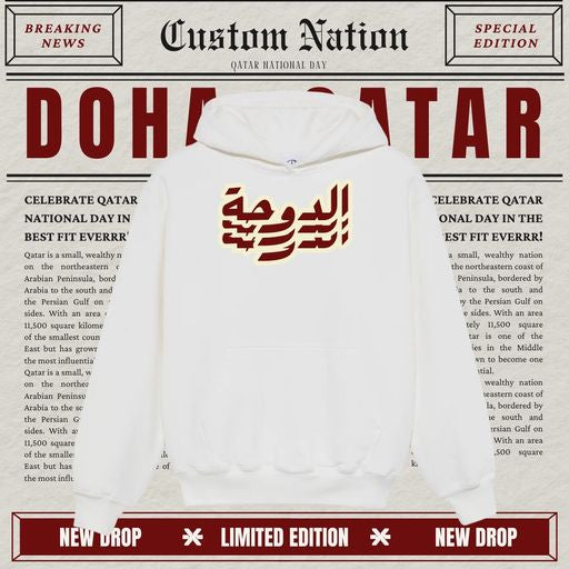 CUSTOM NATION: Hoodie-QND Magazine