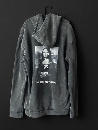 SADA Hoodie-Wash black Monalisa