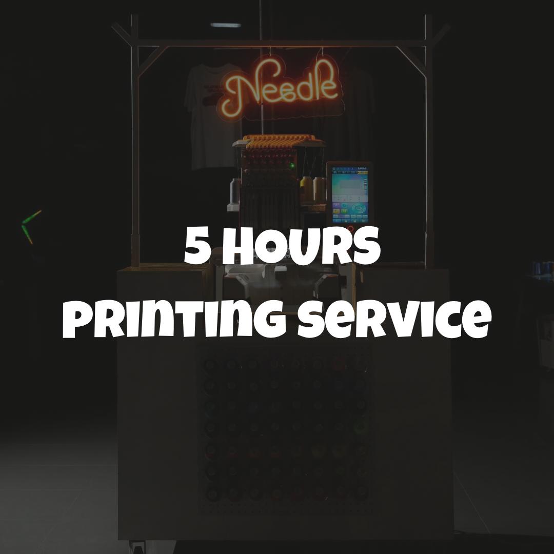 Printing Cart ( 5 hours )