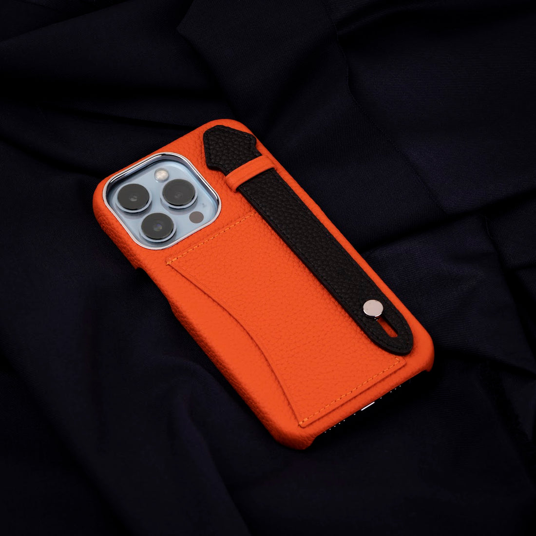 GLANCES: phone case-Orange Togo