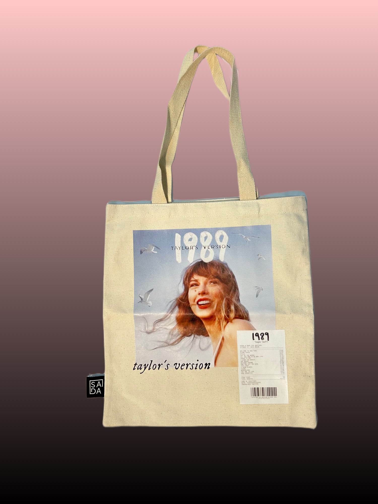 SADA classic tote-Taylor swift(offwhite)