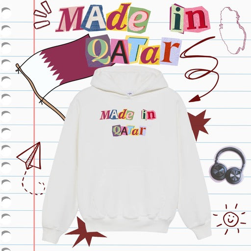 CUSTOM NATION: Hoodie-Made in Qatar