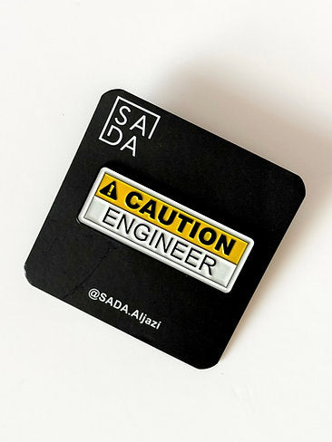 SADA pin-Caution engineer