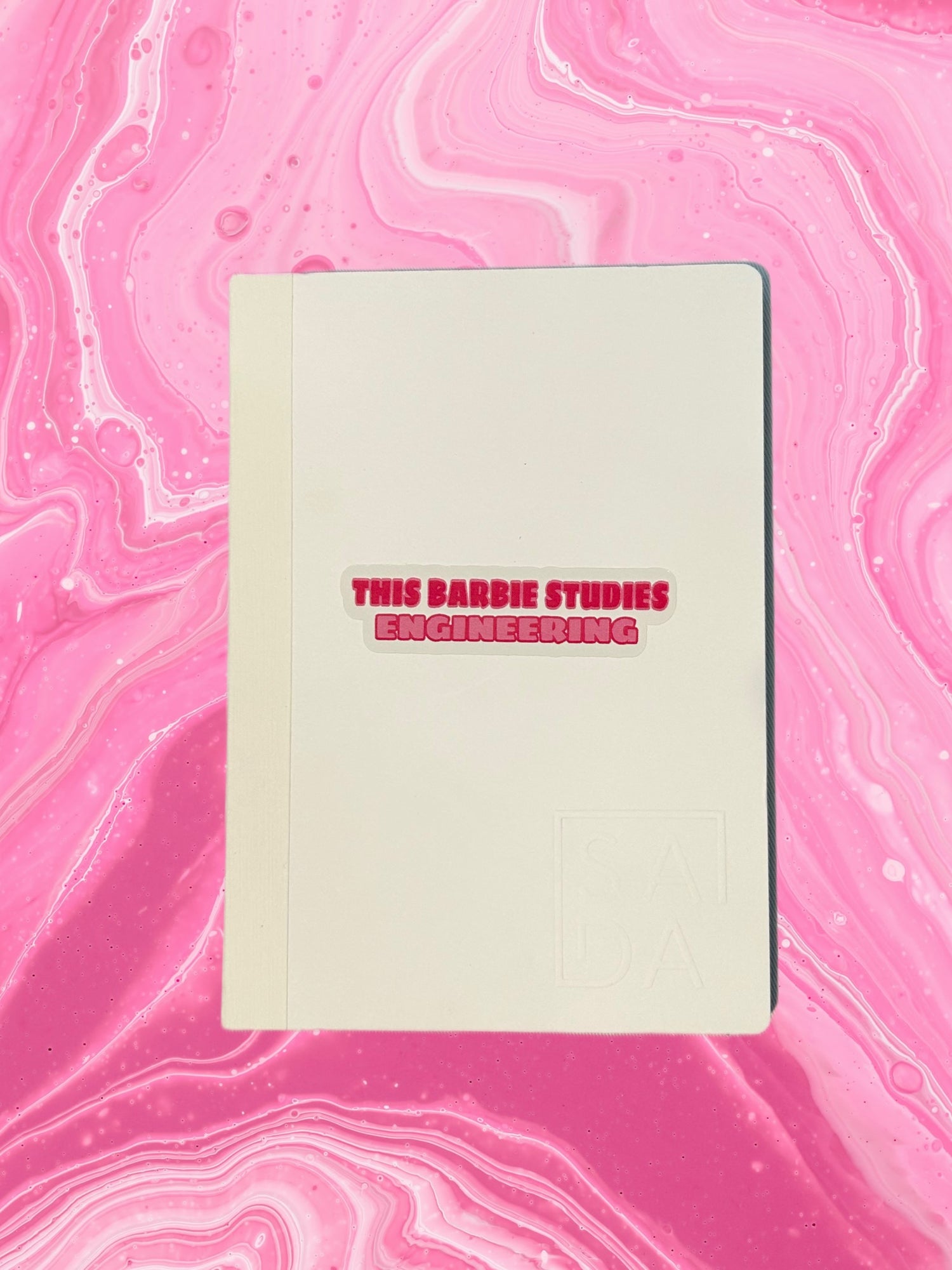 SADA notebook-this Barbie studies engineering