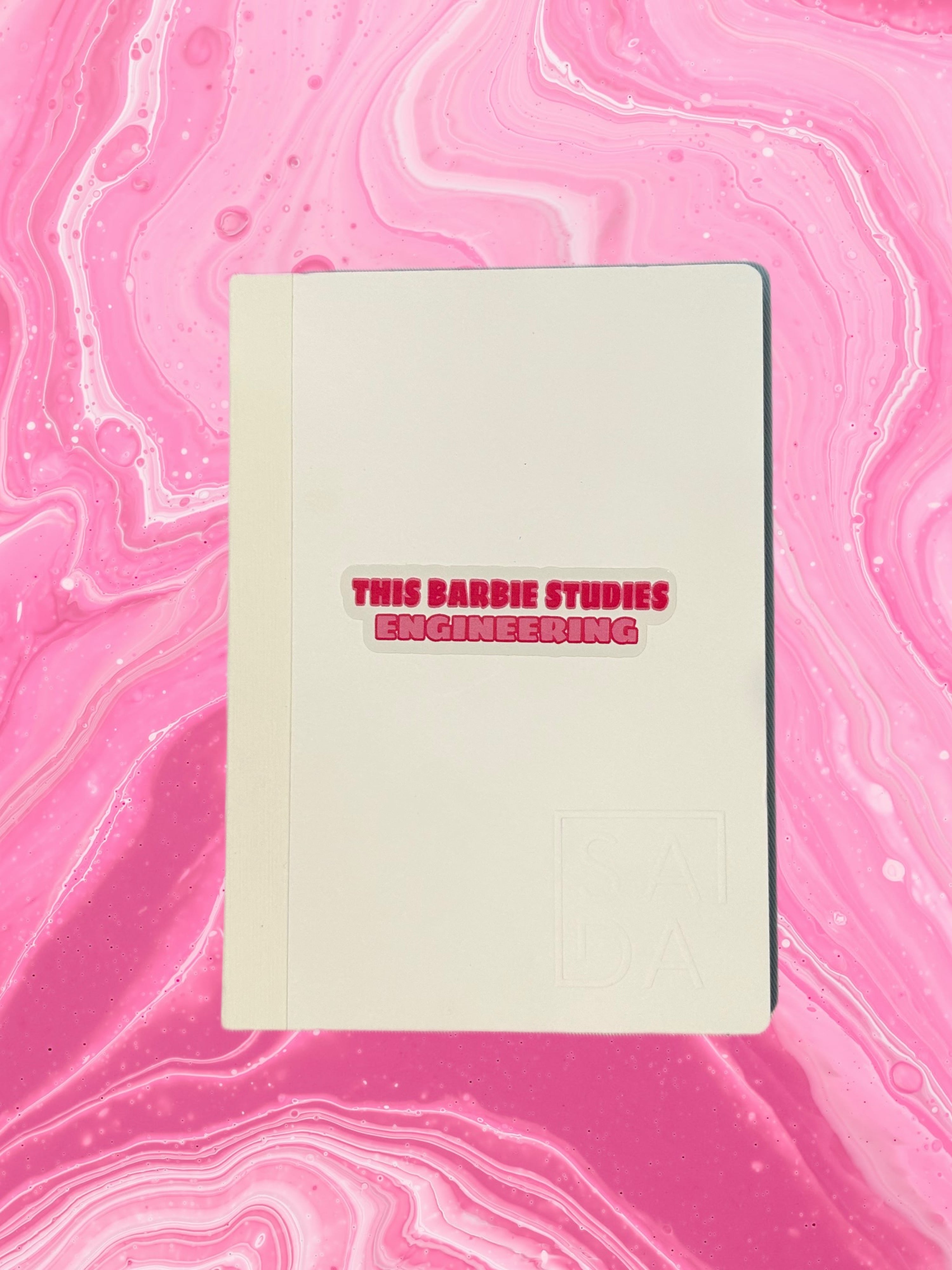 SADA notebook-this Barbie studies engineering