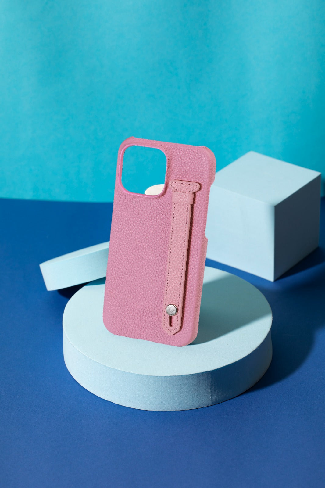 GLANCES: phone case- baby pink Togo