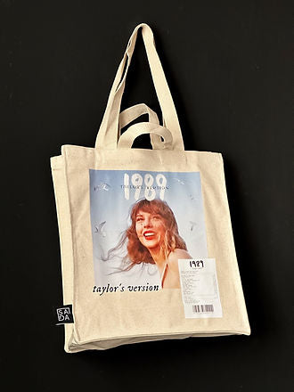 SADA big tote-Taylor swift(off white)