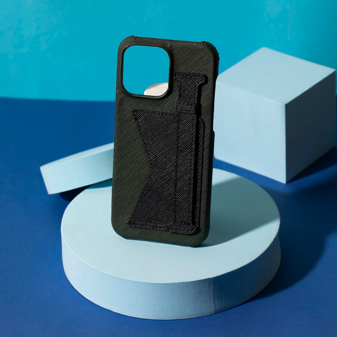 GLANCES: phone case-Dark green