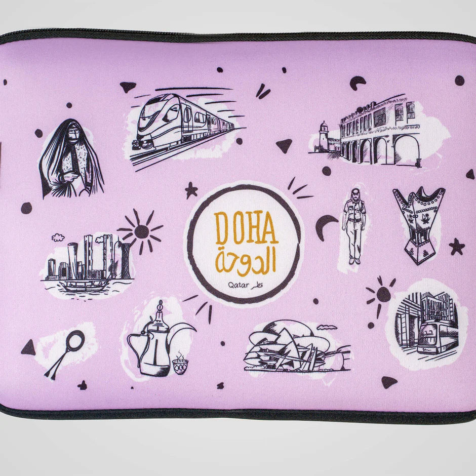 Printaty Laptop Sleeve: Doha