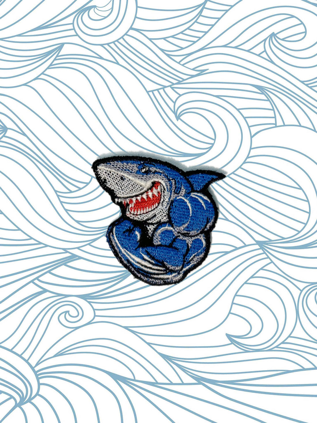 AU Tactical patch-Shark